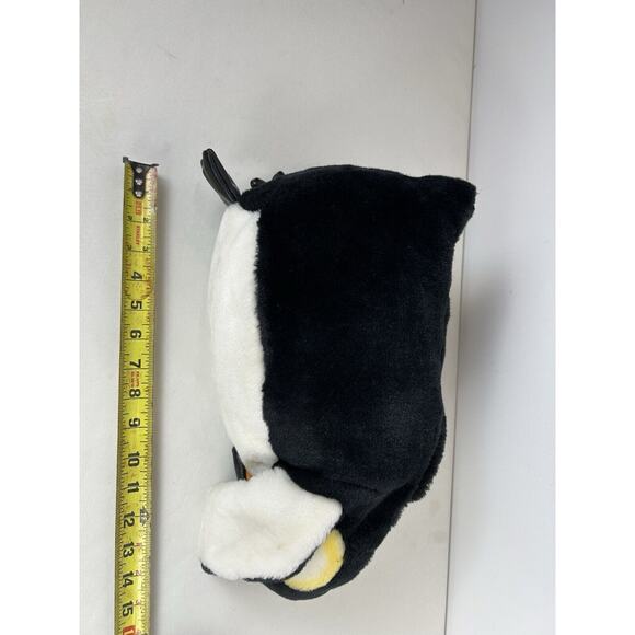 Folkmanis Folktails Emperor Penguin Puppet Plush 15" realistic stuffed animal - Picture 6 of 7